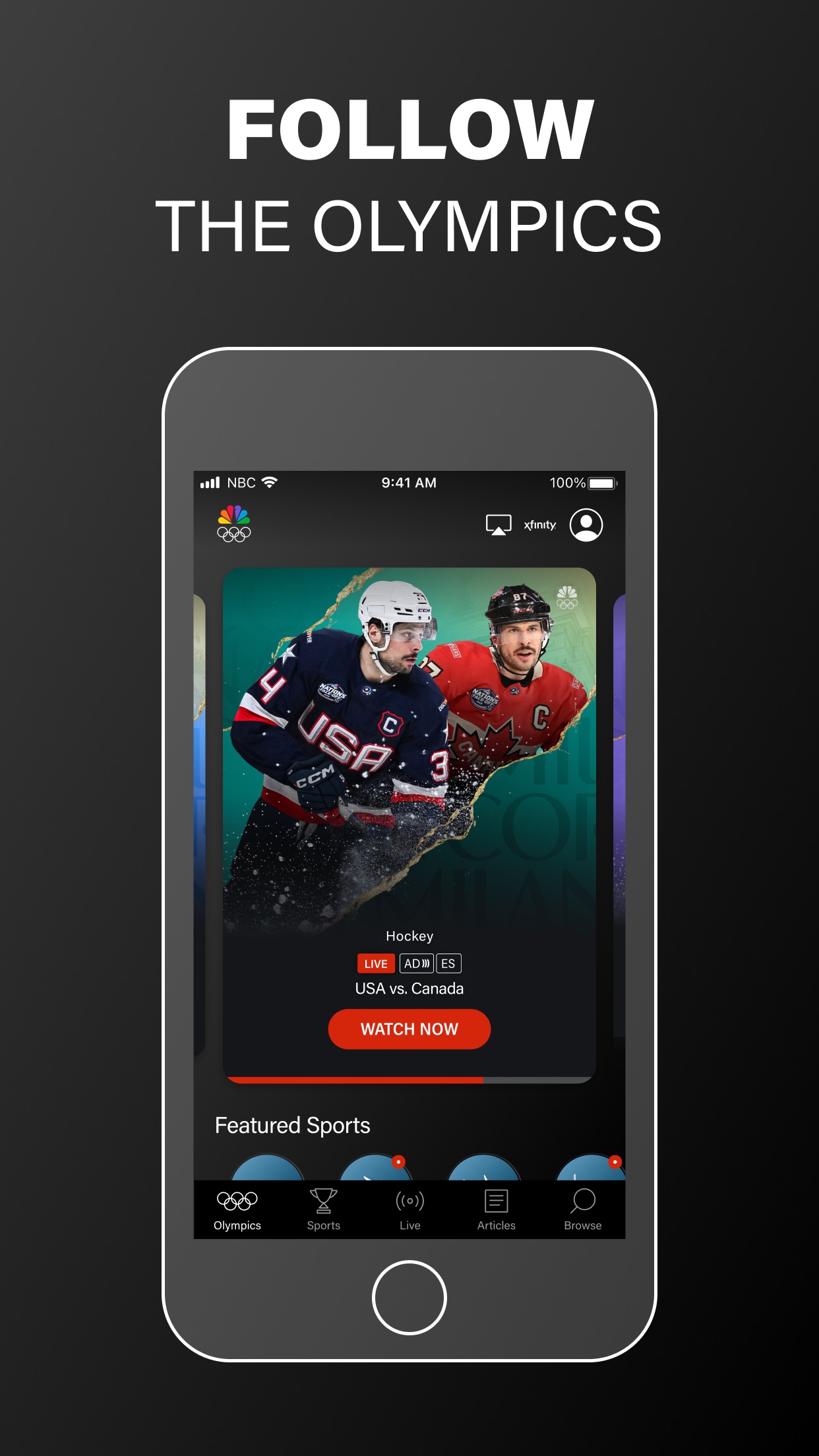 NBC Sports screenshot 1