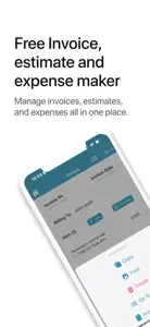 Invoice 4all, Estimate Maker screenshot #2 for iPhone