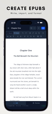 EpubCraft: EPUB Editor & OCR screenshot