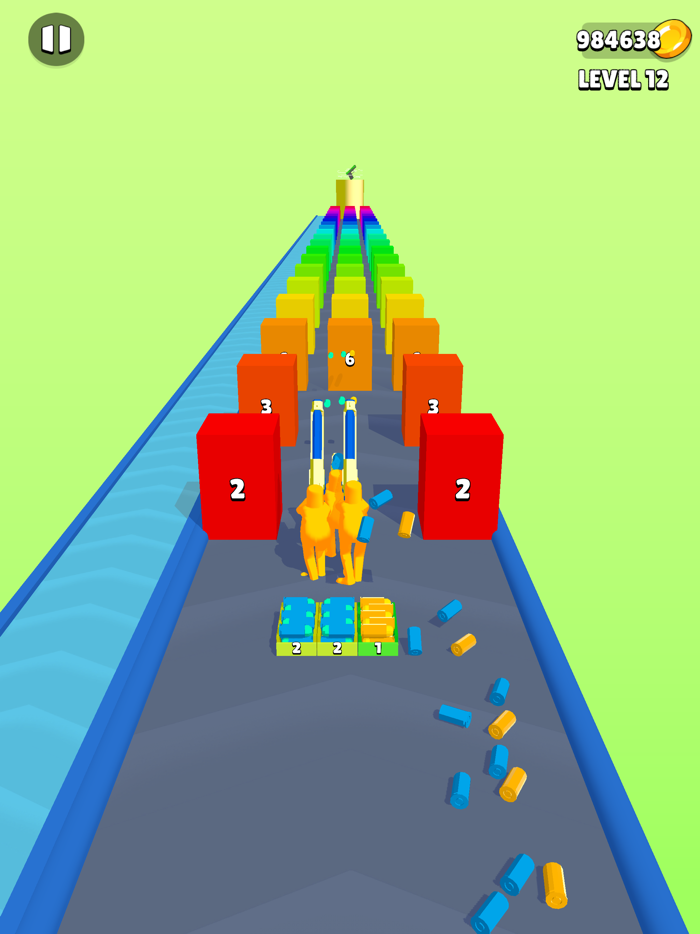 Crowd Rush Runner 3D