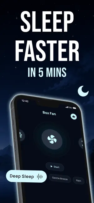Bedtime Fan Noise For Sleep・OM screenshot 1