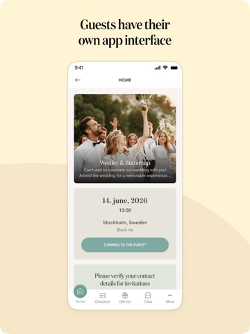 Wedding Planner by Wedsly iPad screenshot