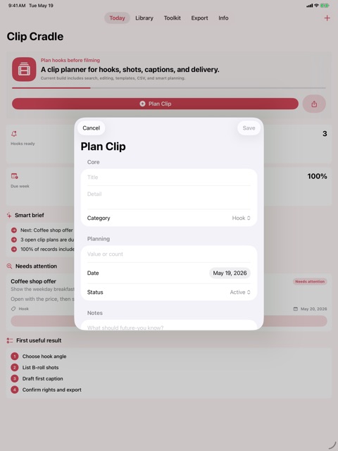 Clip Cradle screenshot 6