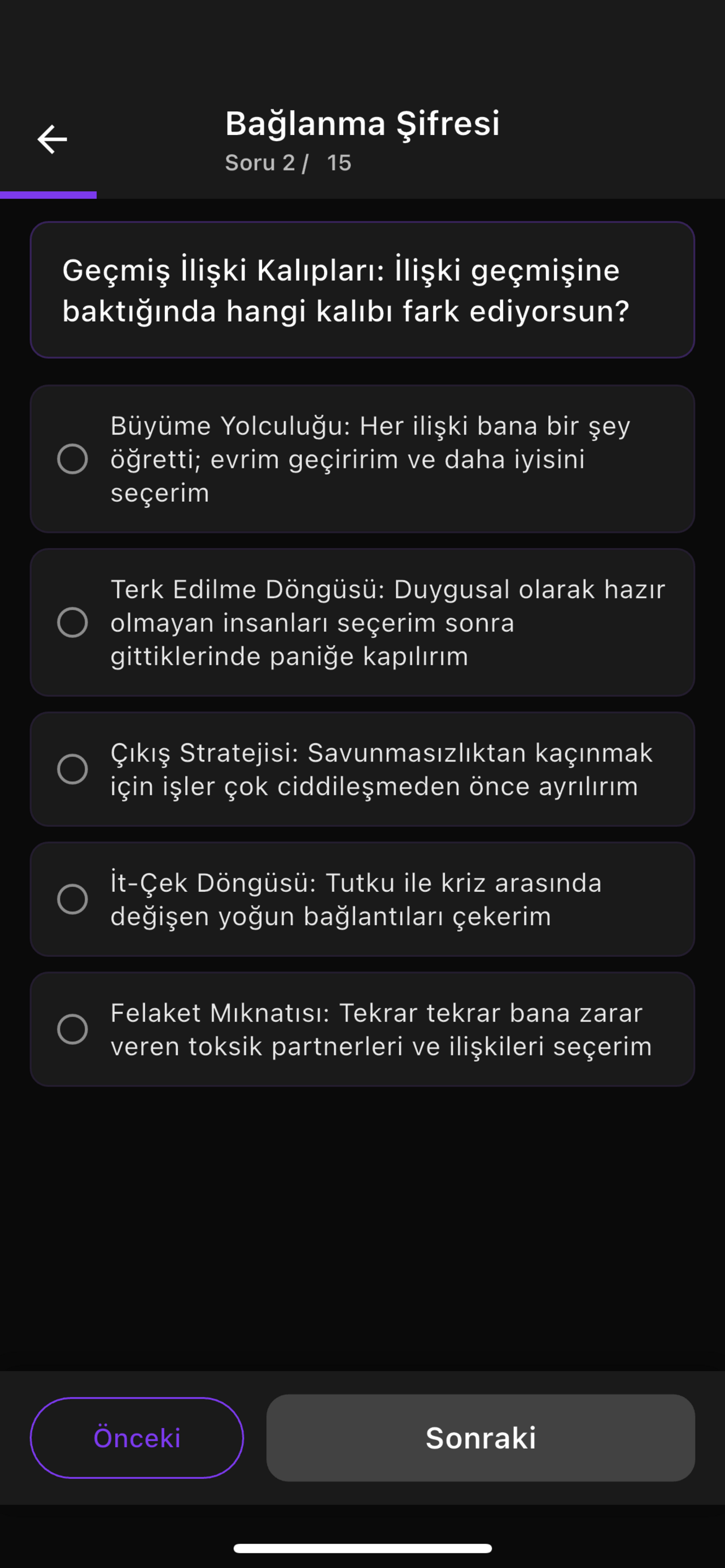 LoveRadar: İlişki Testi