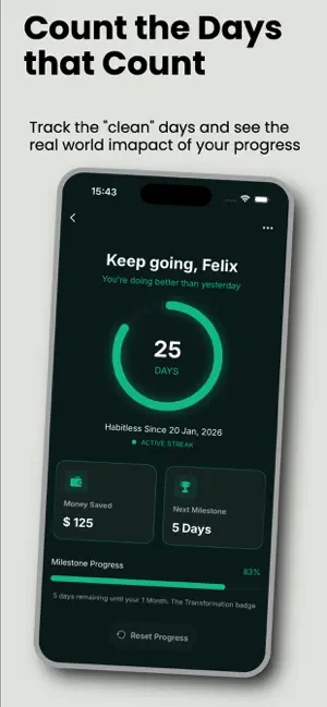 Quit Bad Habits: Habitless screenshot 2