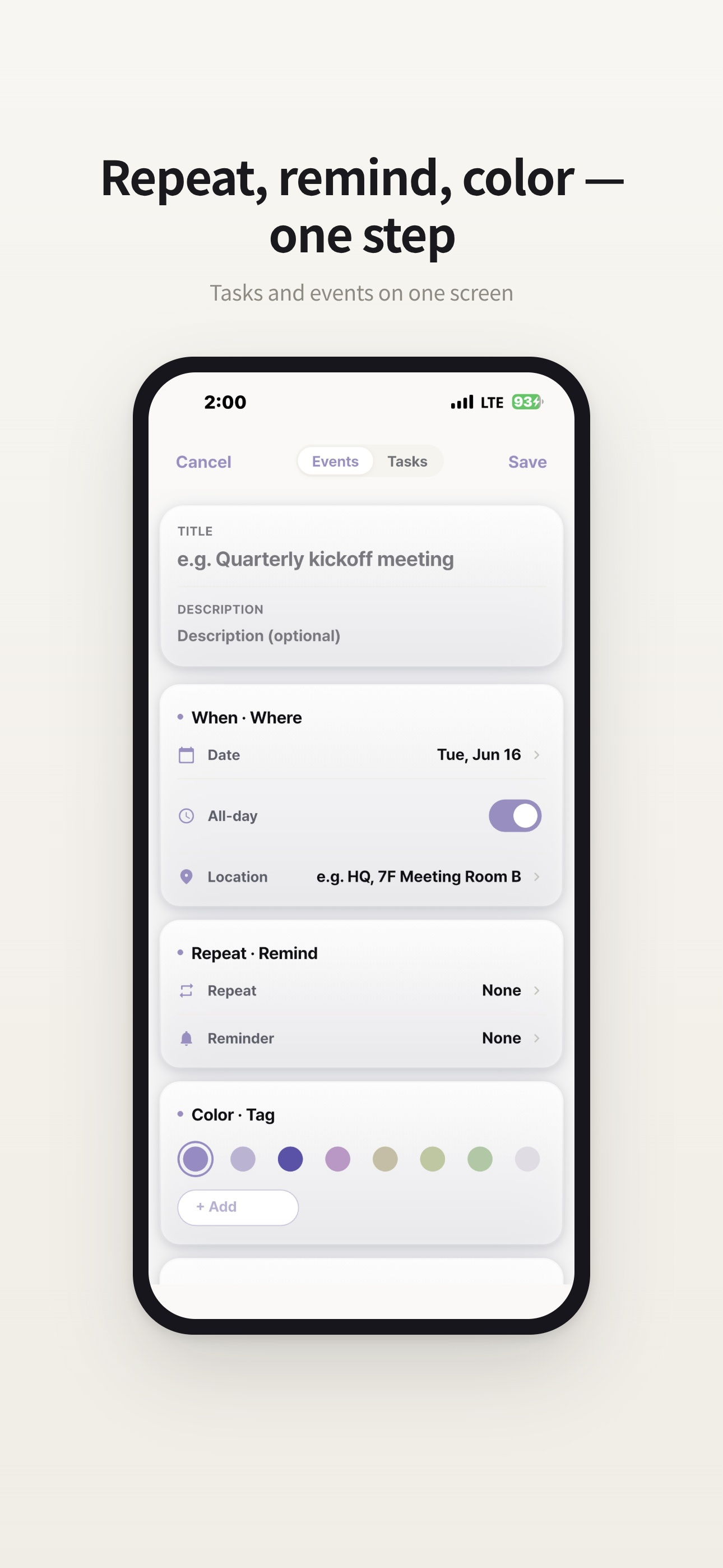 TodoIt: Planner, Habits, Diary