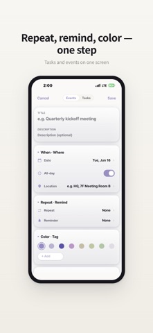 TodoIt: Planner, Habits, Diary Screenshot 7 of 7