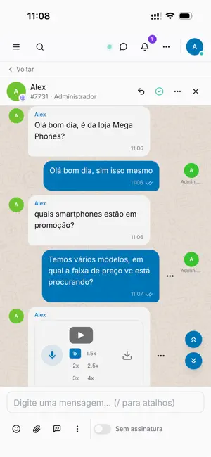 Z-PRO: Atendimento multicanal screenshot 2