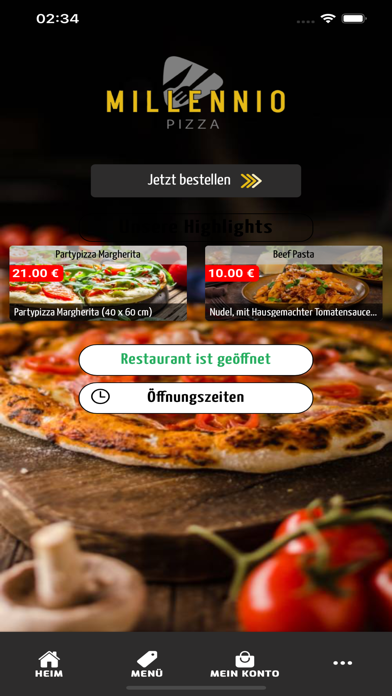 Millennio Pizza Screenshot
