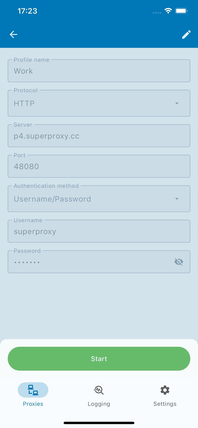 Super Proxy - Tunnel your apps