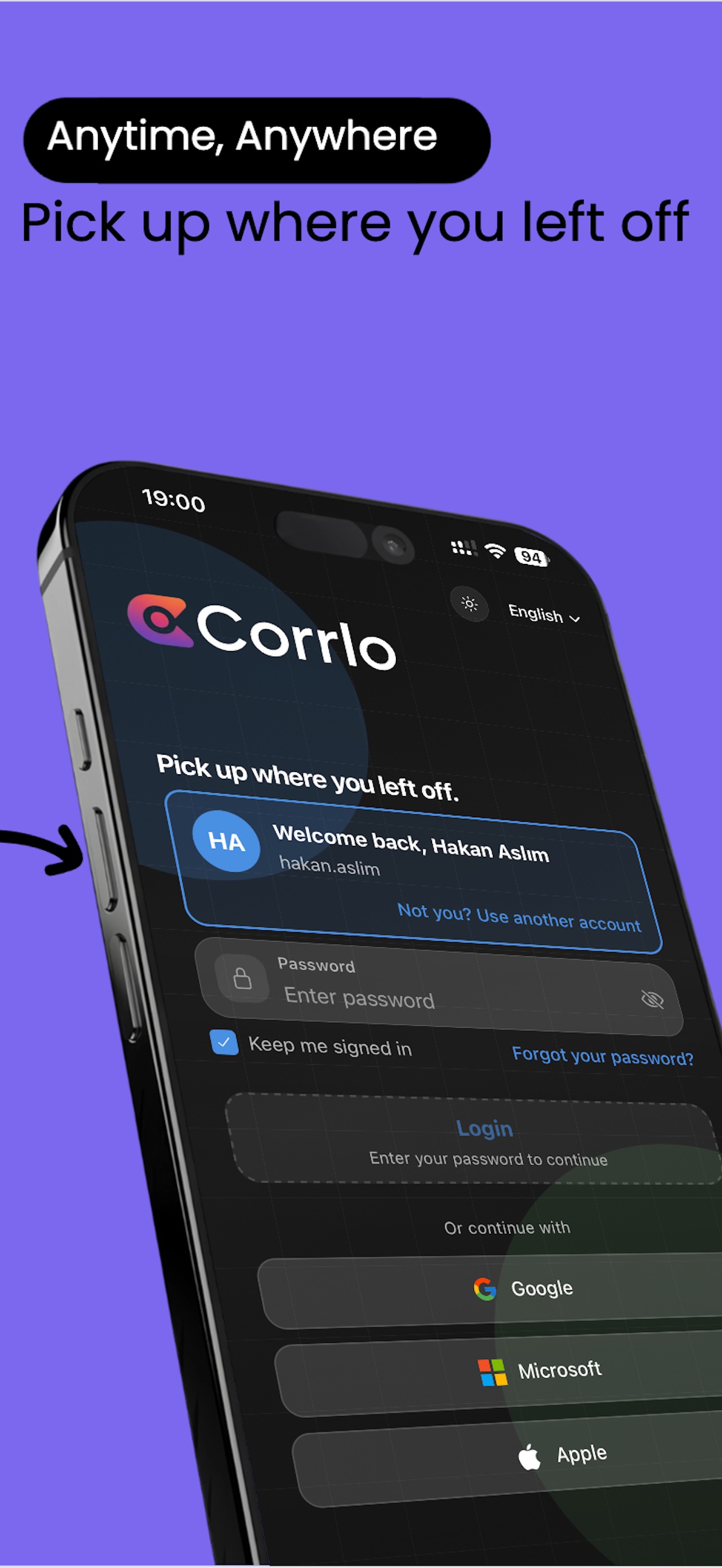 Screenshot 2 of Corrlo