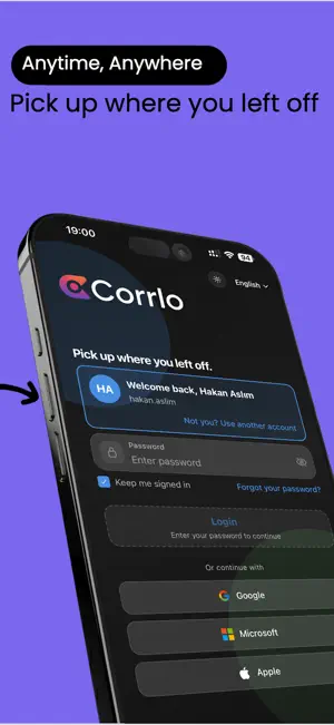 Corrlo - Task & CRM Workspace screenshot 2