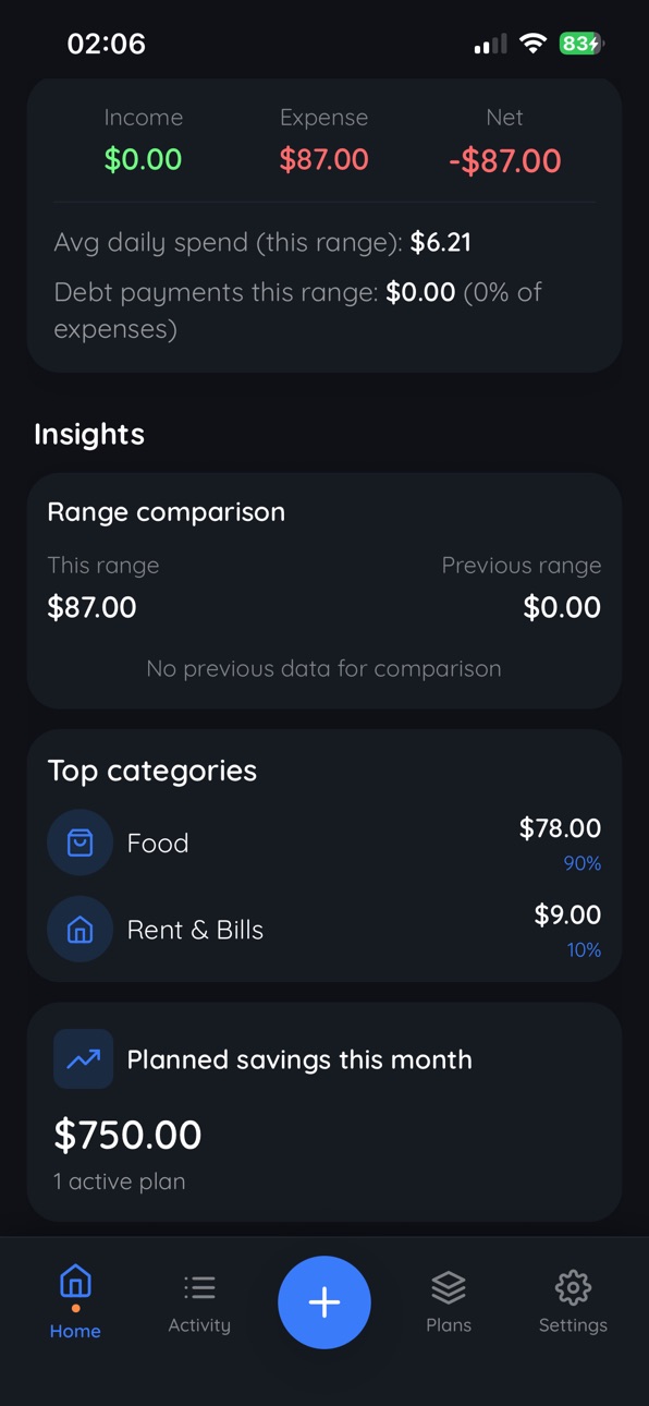 iPhone screenshot