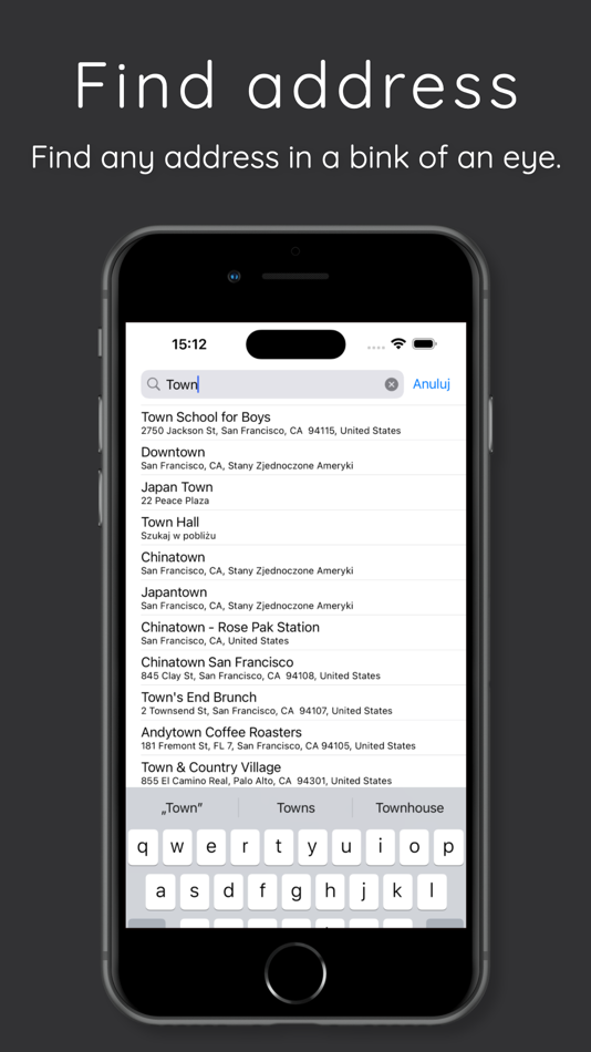 #2. Zipcode: The Address Finder (iOS) 由: Daniel Budynski