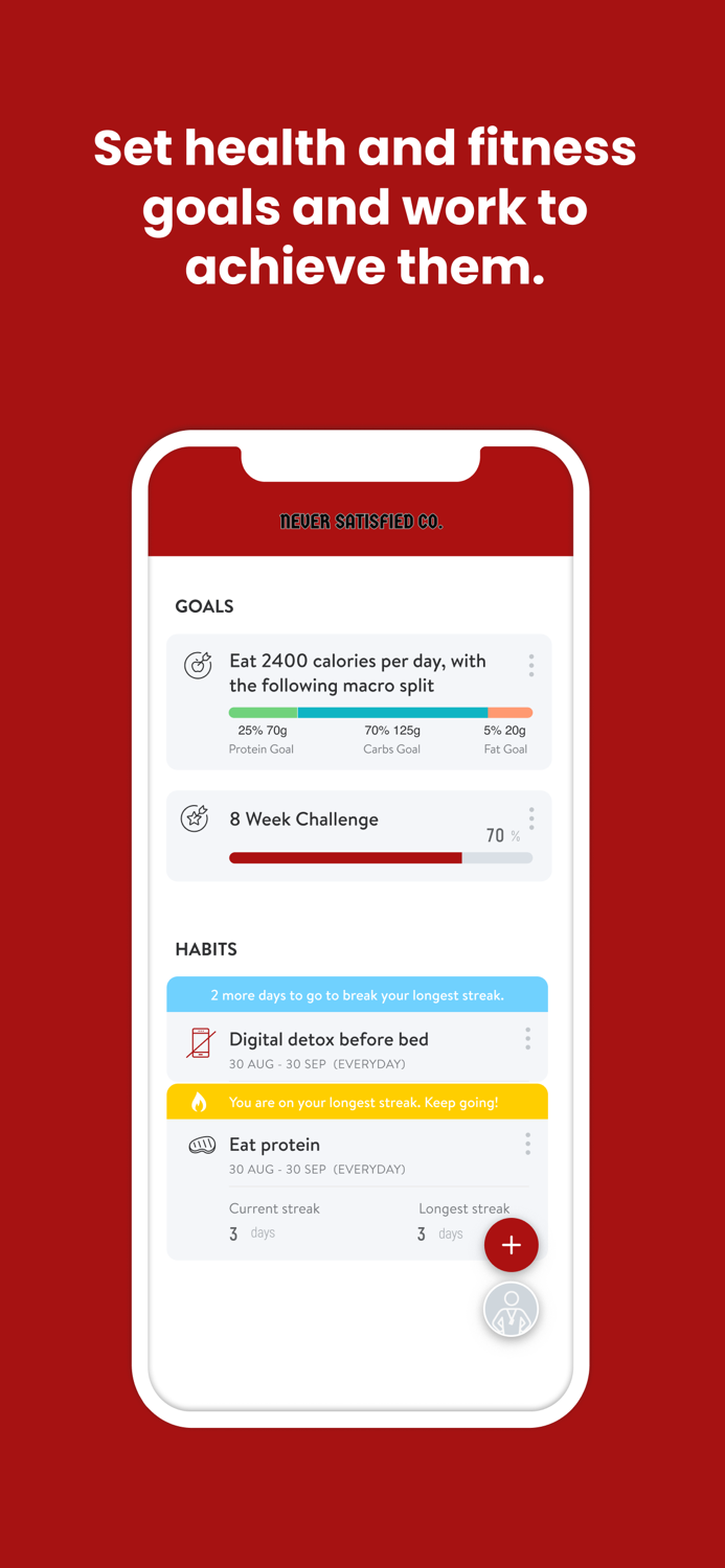 Never Satisfied Fitness