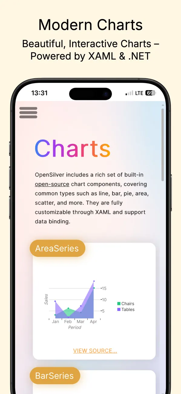 #4. OpenSilver Showcase (iOS) 来自: Userware