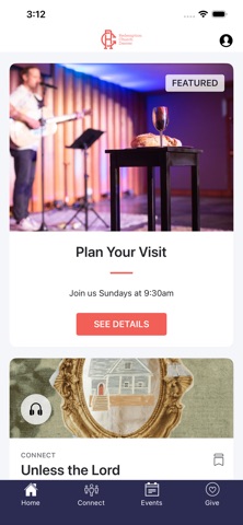 Redemption Church Denver app screenshot