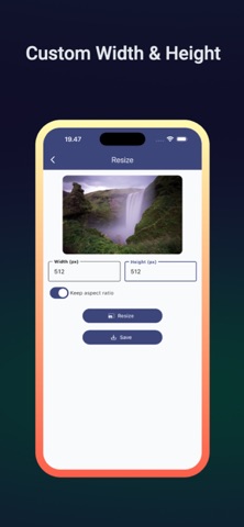 Image Resize Photo Editor screenshot