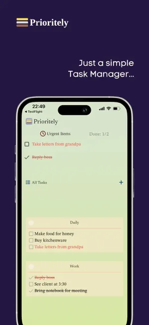 Prioritely - Task Manager screenshot 3