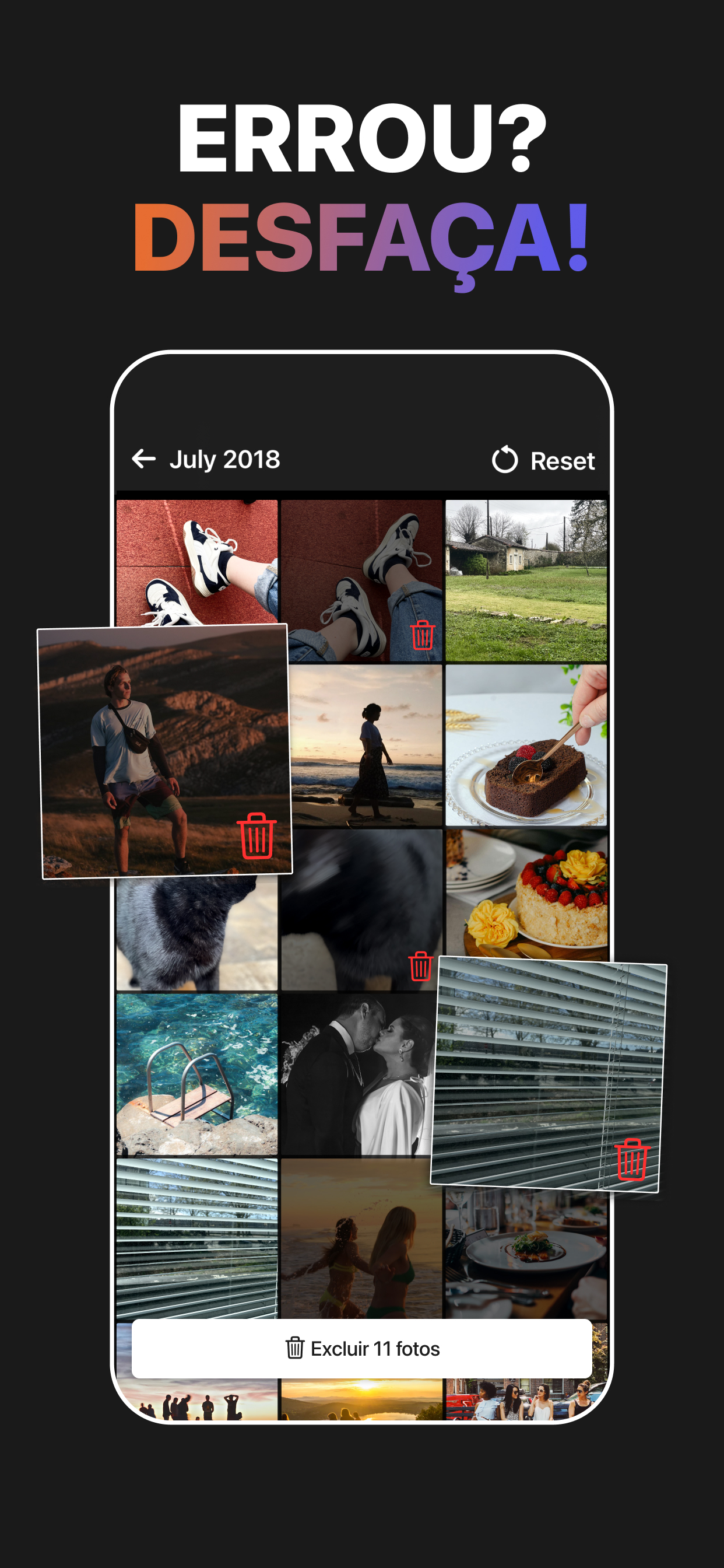 Swipick - Limpador de Fotos
