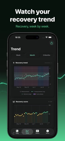 Stress Check: HRV for Watch iPhone screenshot
