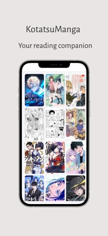 KotatsuManga App Store preview screenshot 1