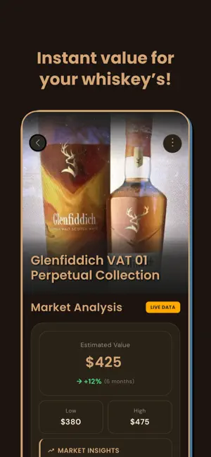WhiskeyIQ Bottle Value Scanner screenshot 2
