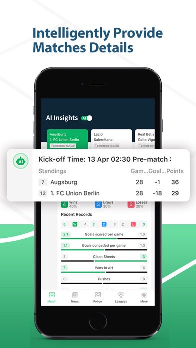 VIPGoal - Live Sports Scores Screenshot
