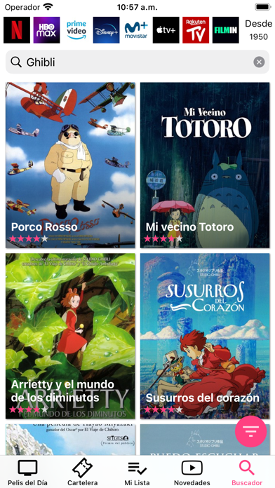 Pelis del Día Screenshot