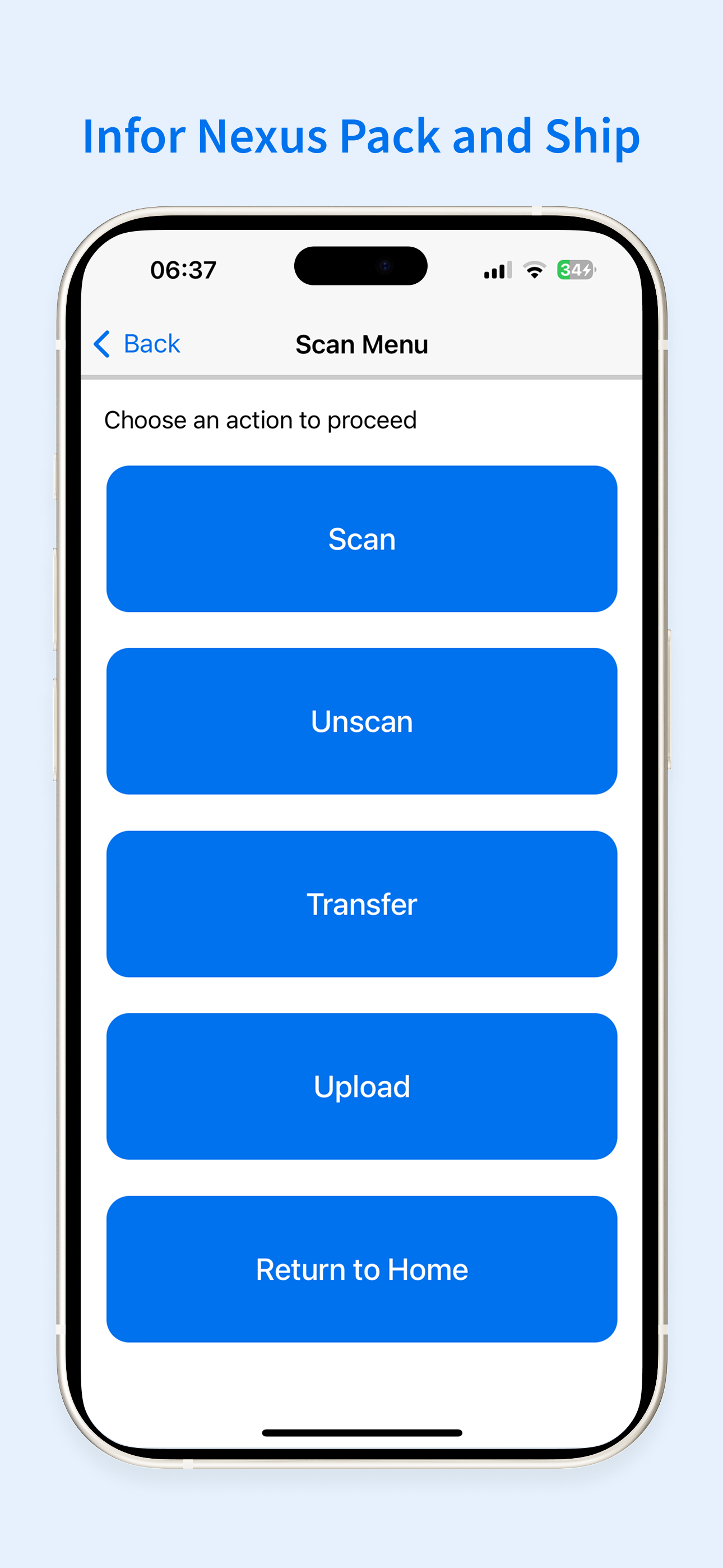 Infor Nexus Pack and Ship screenshot 2