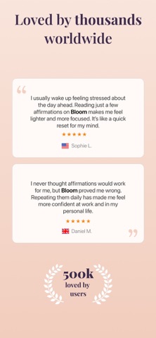 Affirmations & Journal - Bloom Screenshot 6 of 6
