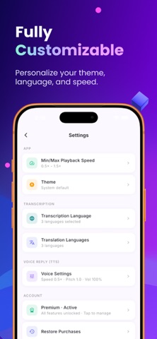 Transcriber for Voice Notes Screenshot 10 of 10