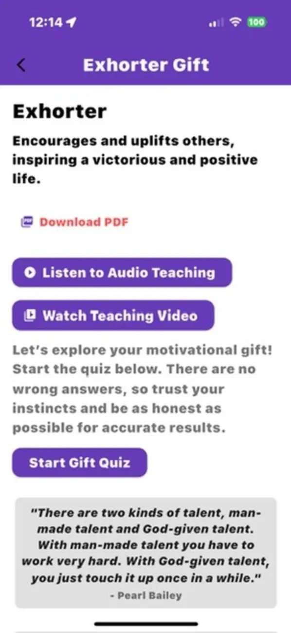 Screenshot #3 pour Motivational Gifts