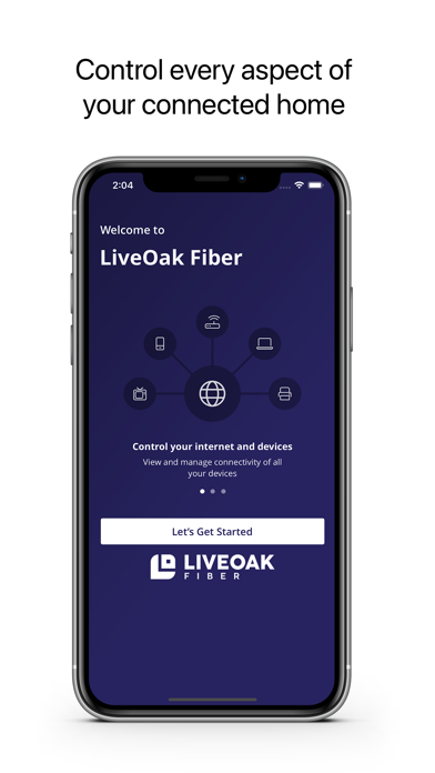 LiveOak Fiber Screenshot
