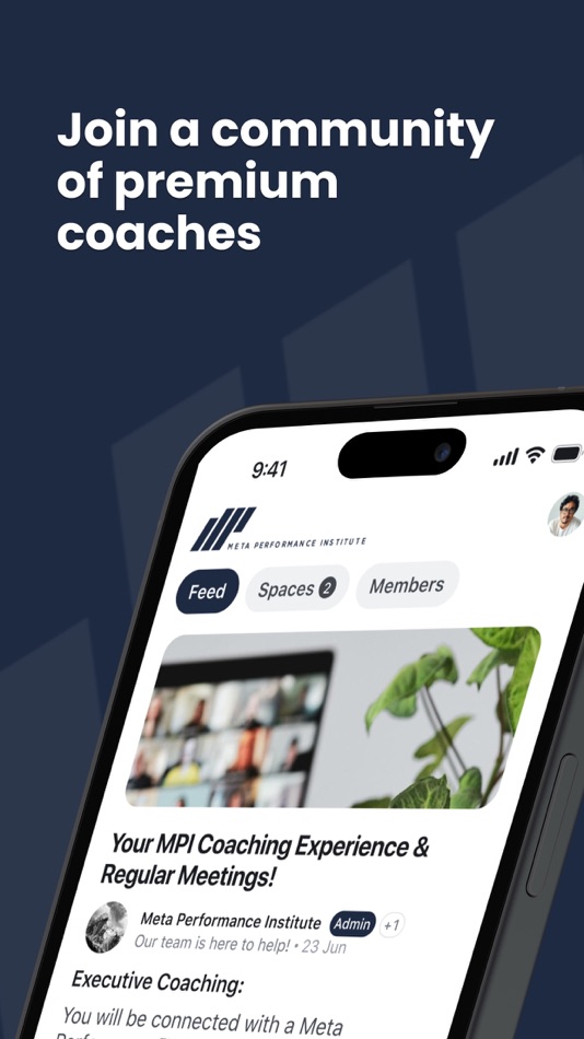 #1. MPI Hub (iOS) โดย: The Institute for Meta Performance LLC