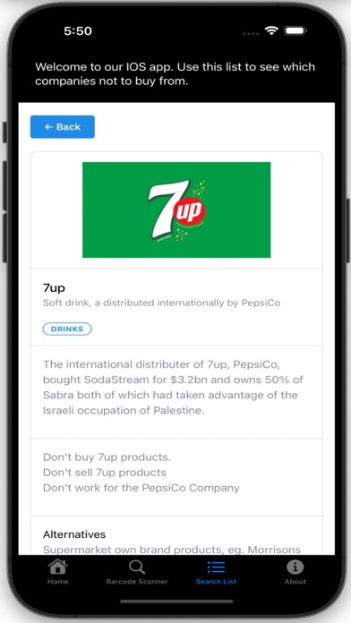 No Thank You Boycott Screenshot