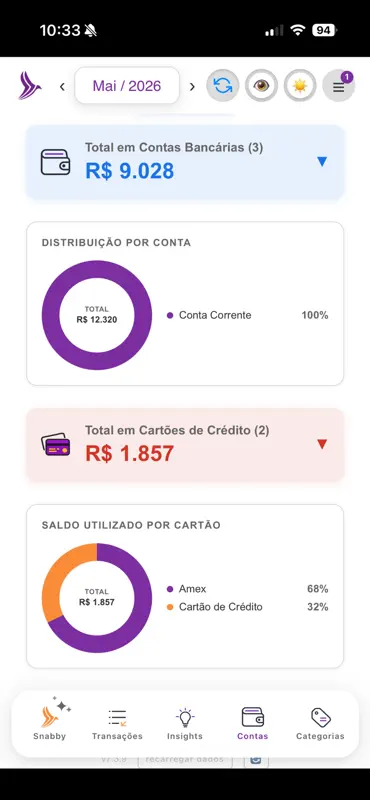 Snabber: Finanças com IA screenshot 10 of 10