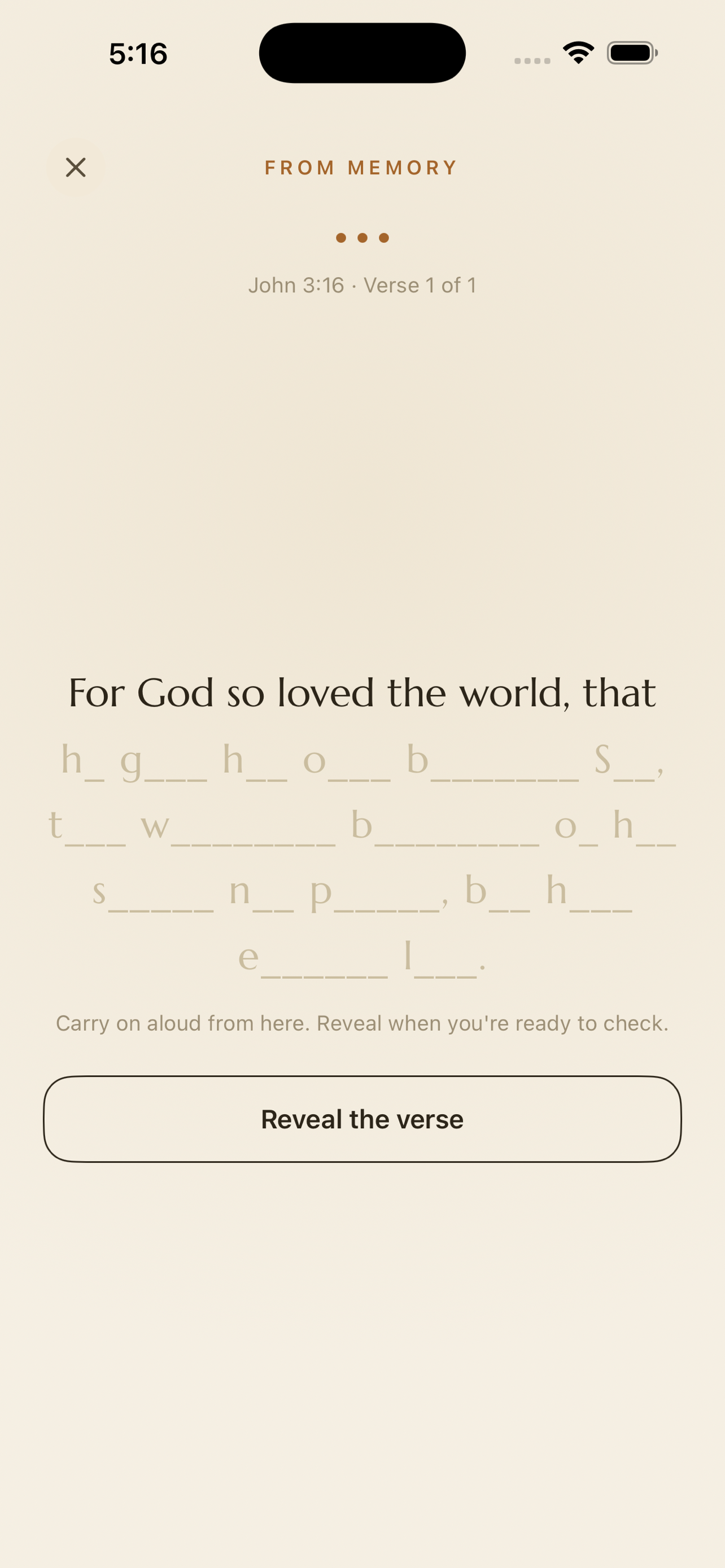 VerseKeeper: Scripture Memory screenshot 3