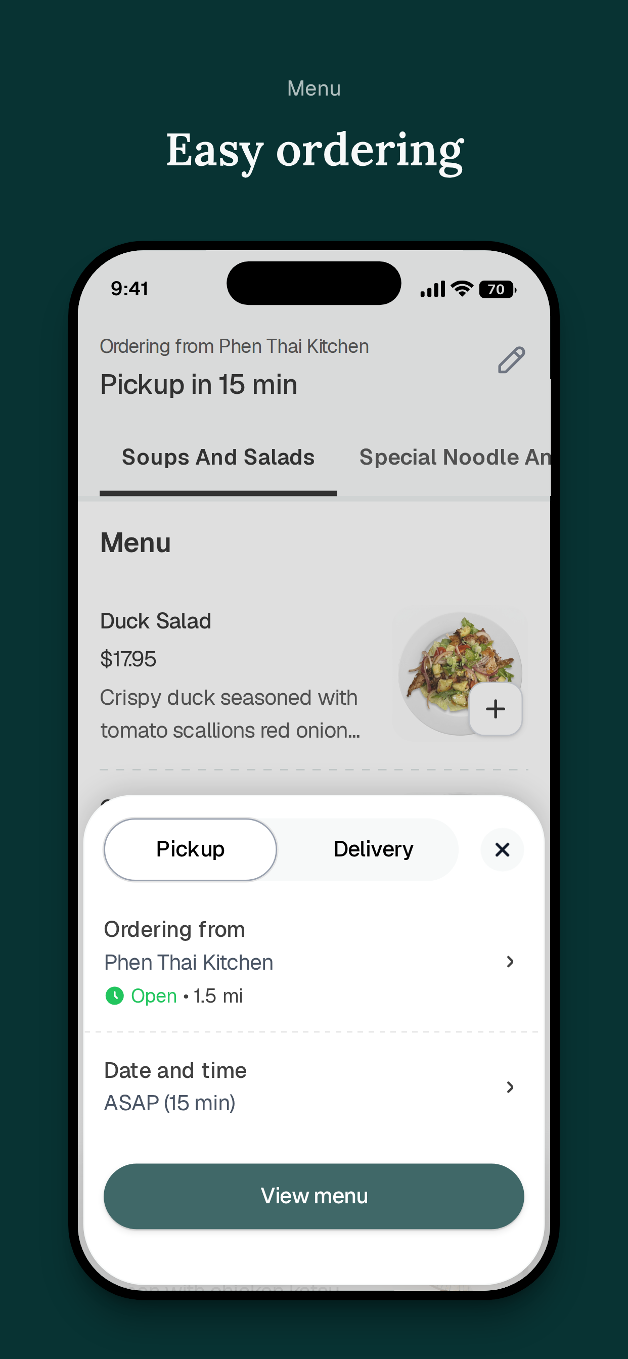 Phen Thai Kitchen screenshot 3