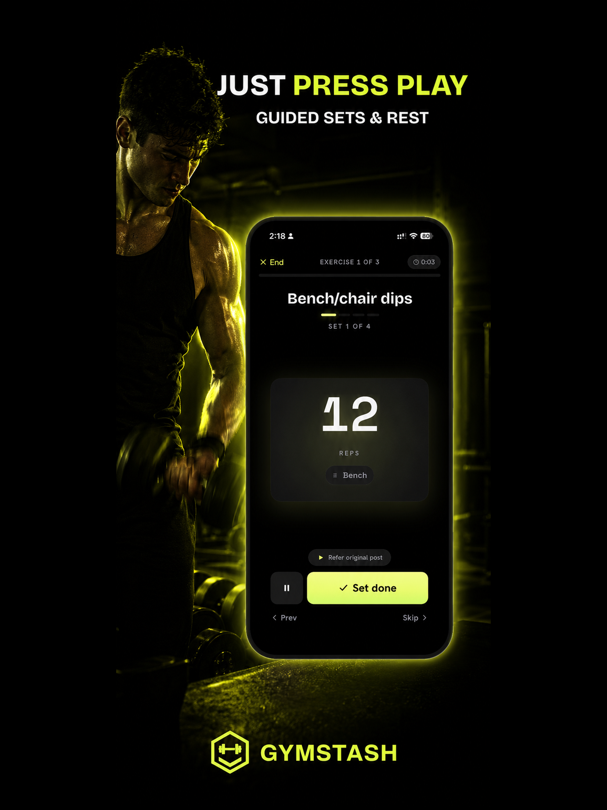 Gymstash: Workout Planner