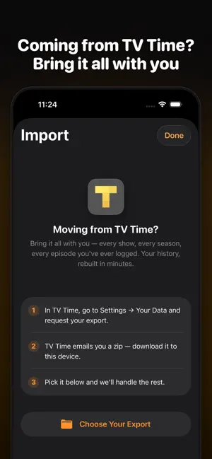 tvt: TV tracking screenshot 2