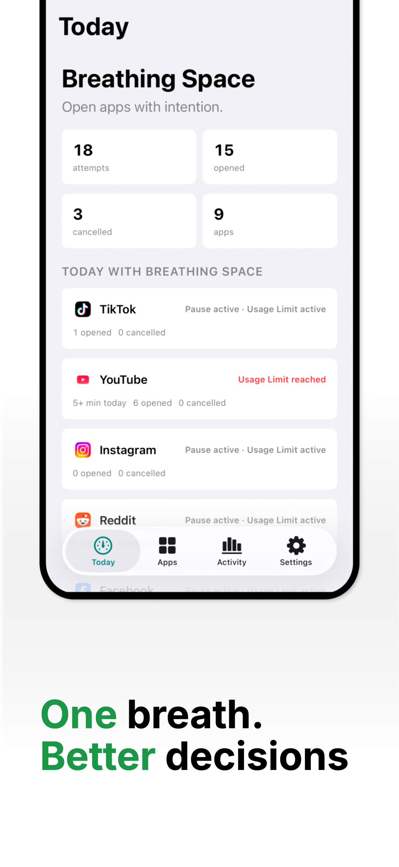 Breathing Space: Screen Time screenshot 3