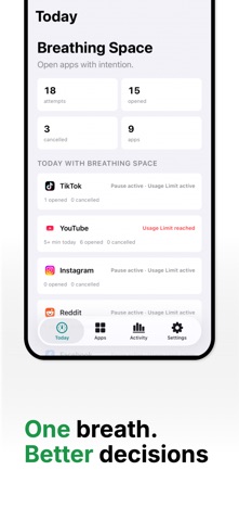 Breathing Space: 屏幕时间 screenshot