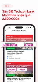 Techcombank OneU screenshot