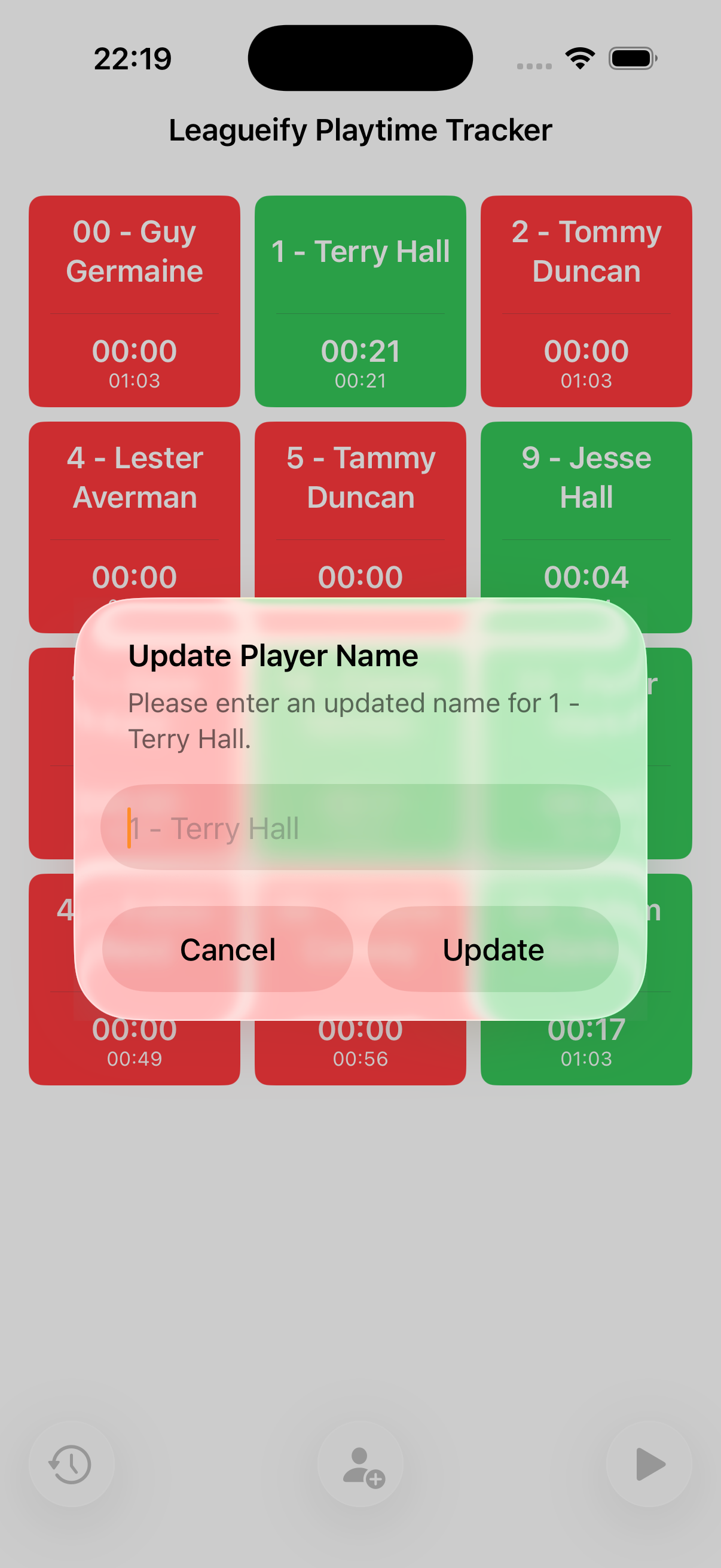 Leagueify Playtime Tracker