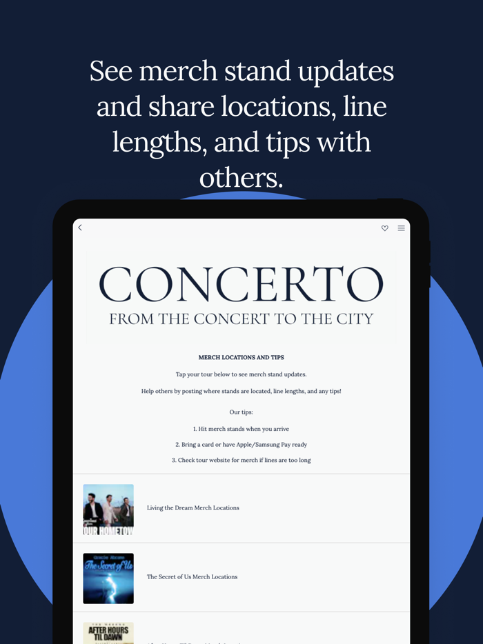 Concerto Show and Go