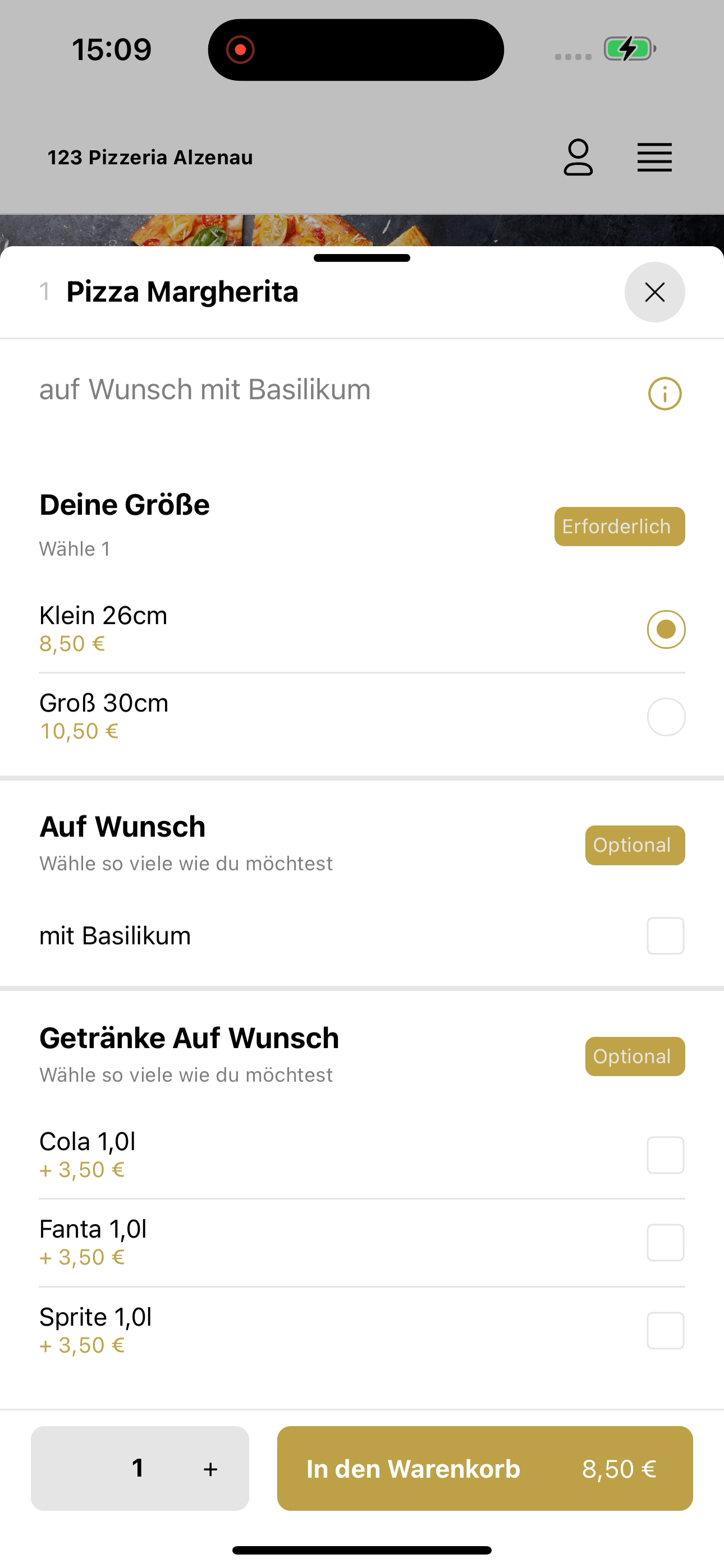 123 Pizzeria Alzenau screenshot 4