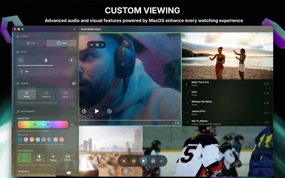 #6. Plush Media Player (macOS) By: MGS LLC