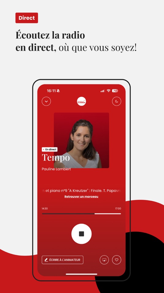 #1. Radio Classique (iOS) 由: Radio Classique