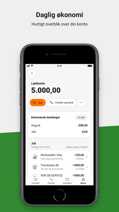 Landbobanken og Nordjyske Bank Screenshot